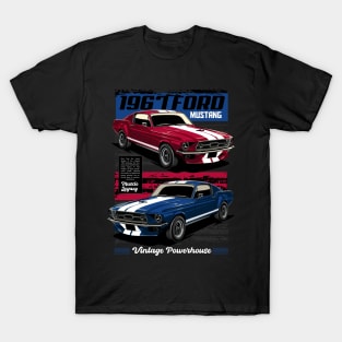 1967 Ford Mustang Fastback T-Shirt